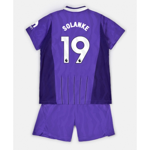 Tottenham Hotspur Dominic Solanke #19 Maglia Gara Terza Repliche 2026-27 Bambino Maniche Corte Tottenham Hotspur Dominic Solanke #19 Maglia Gara Terza Repliche 2026-27 Bambino Maniche Corte